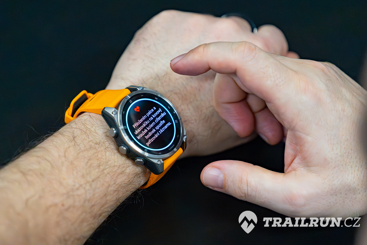 Garmin Fenix 8 – měření EKG